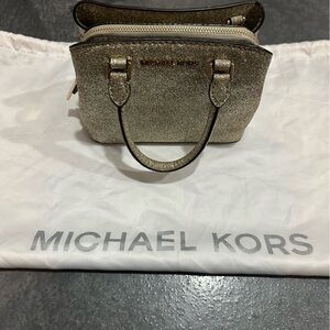 Michael Kors Shimmering Gold Satchel